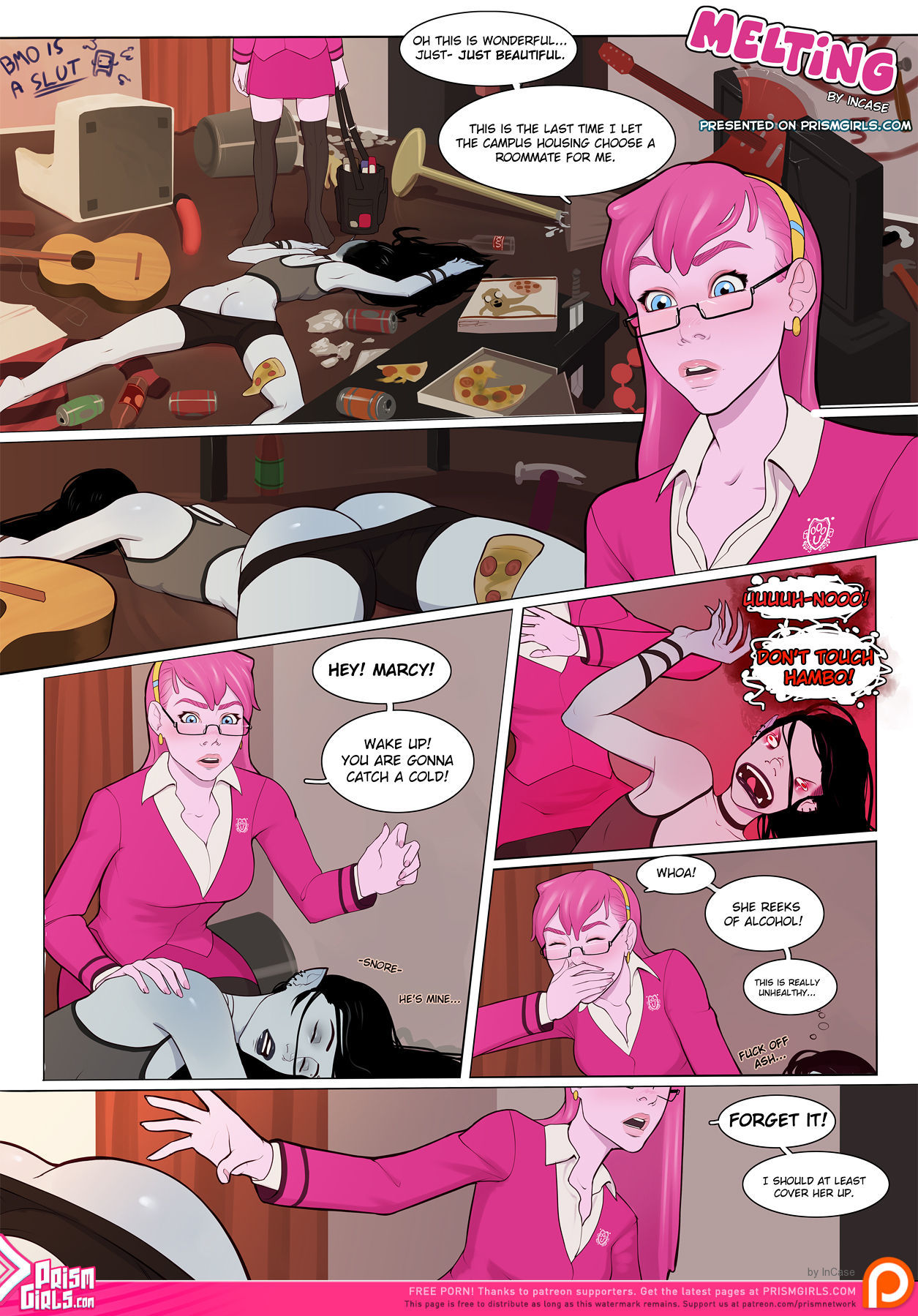 InCase - Melting (Adventure Time) Prism Girls page 1