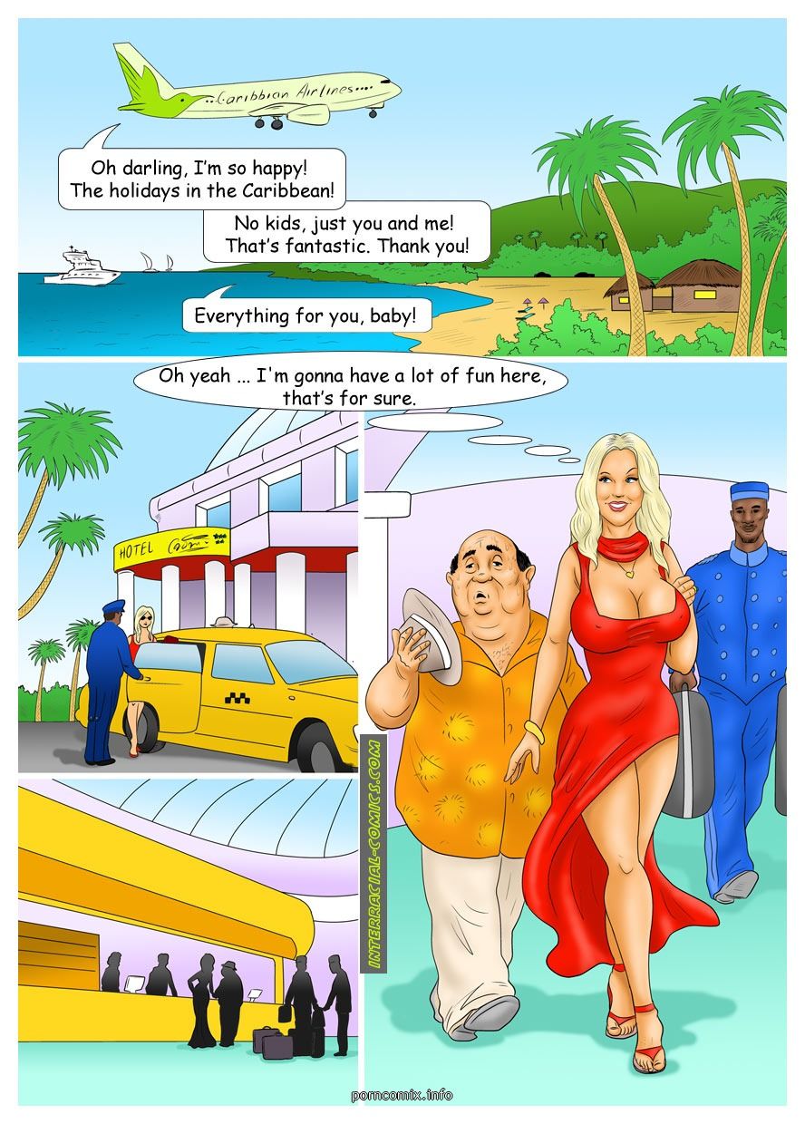 The Caribbean Holidays - Interracial Sex page 2