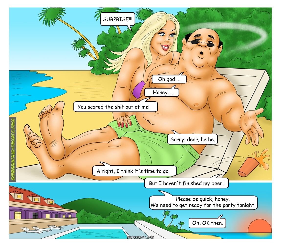 The Caribbean Holidays - Interracial Sex page 22