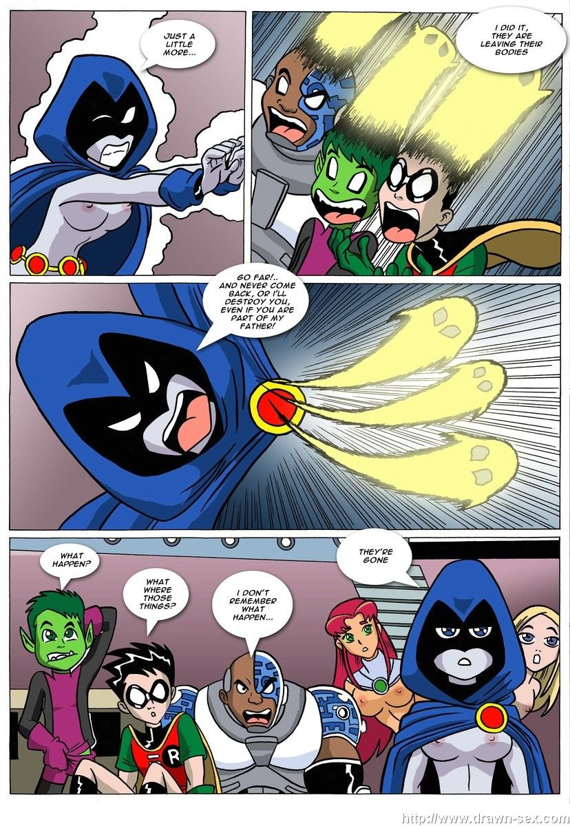 Teen Titans - Trigon's Dark Desires page 19