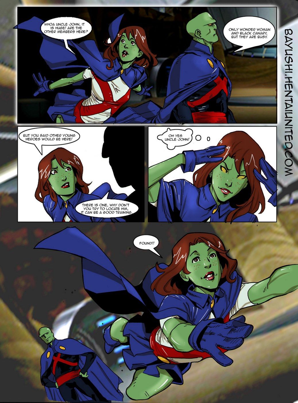 [Bayushi] Young Justice 2,XXX Parody page 4