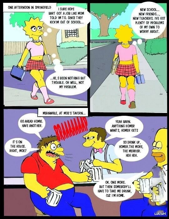 Simpsons - Bart's Lil' sis, Incest Sex page 2