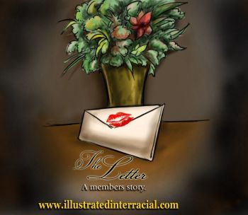 illustrated interracial-The Letter,Hardcore cover