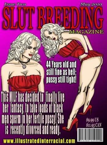 Slut Breeding 2 - illustrated interracial cover