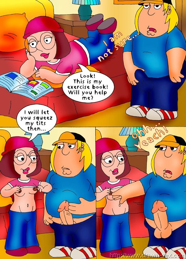 [Drawn sex] Family Guy - Exercise Help page 4