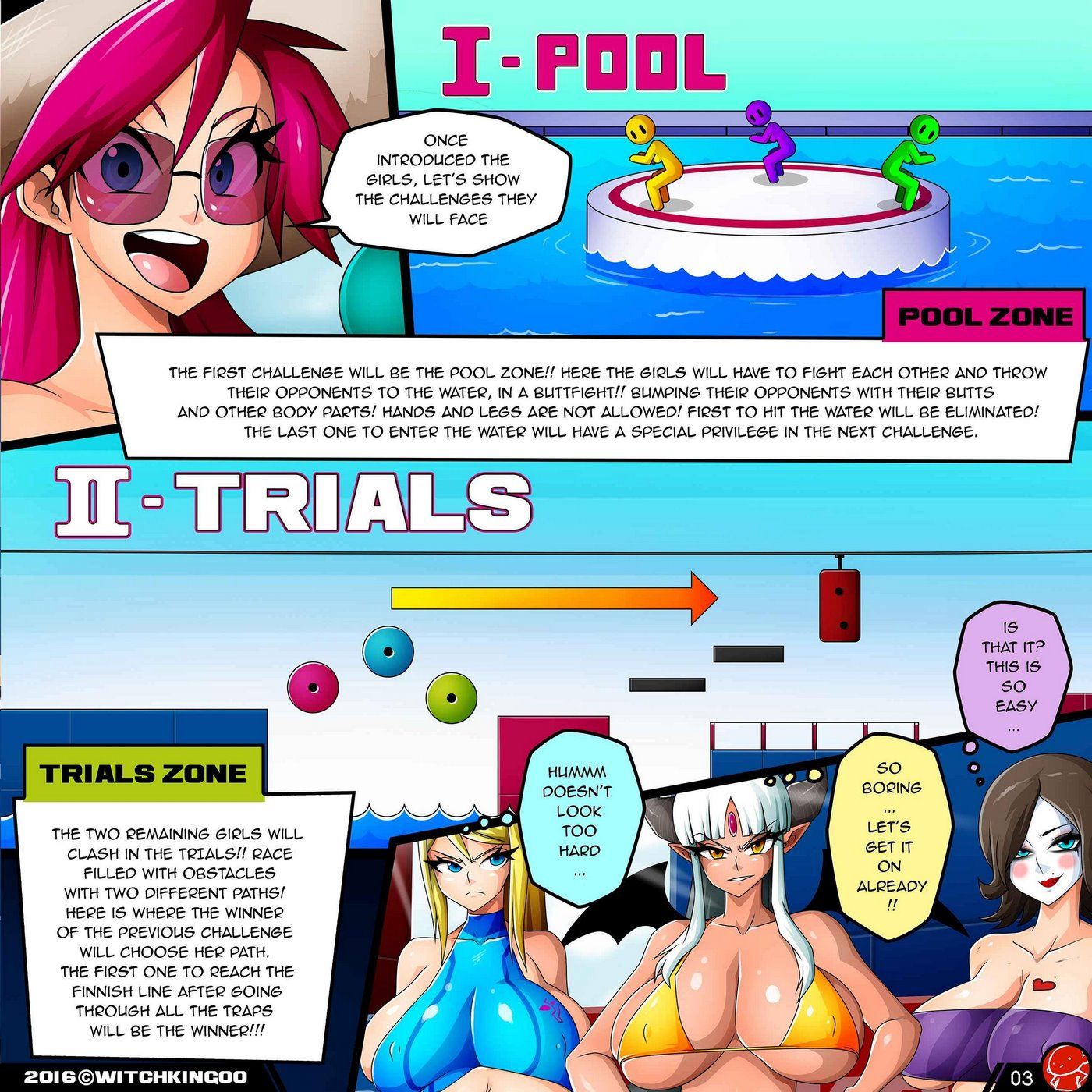 Witchking00 - Pool Games Summer Castle page 4