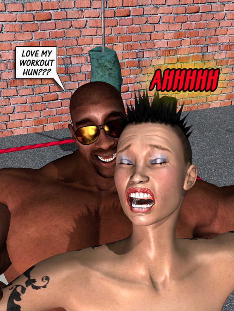 Monster Cock - I LUV MIKE T, Interracial 3D page 34