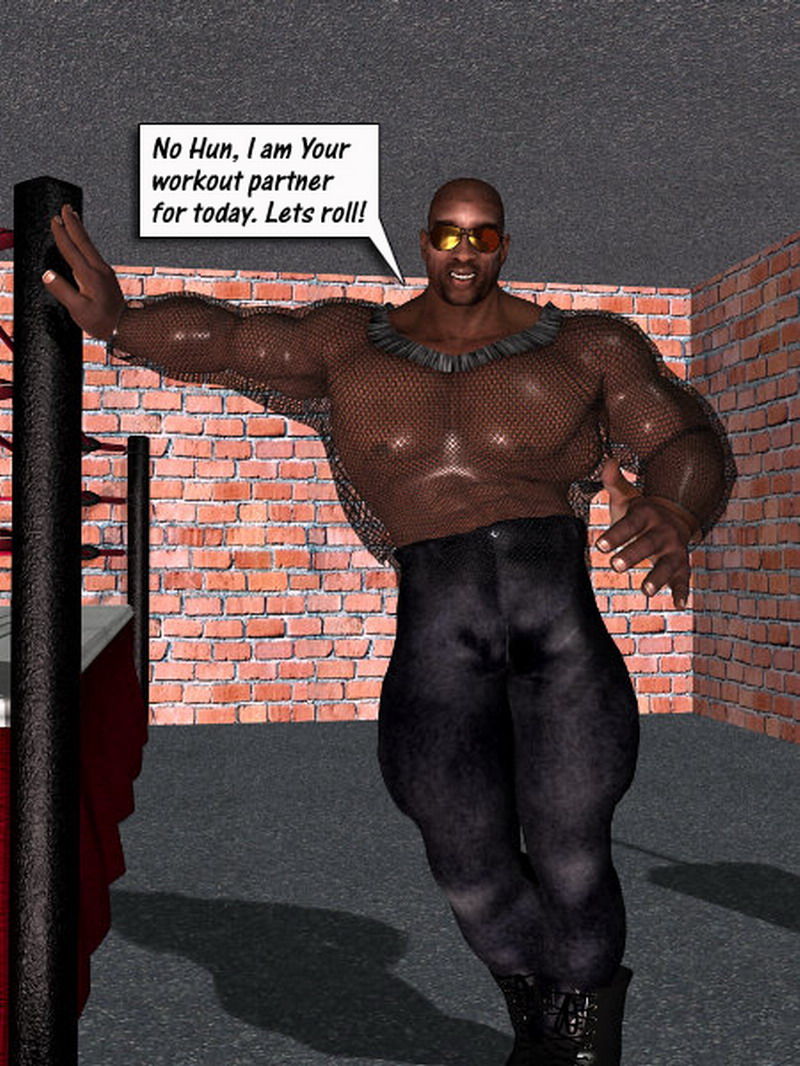 Monster Cock - I LUV MIKE T, Interracial 3D page 4