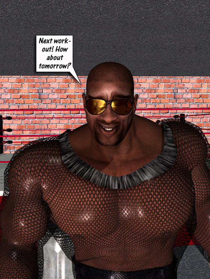 Monster Cock - I LUV MIKE T, Interracial 3D page 49