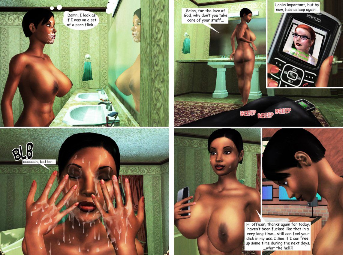 Sandman - X-Rated, 3D Interracial sex page 13