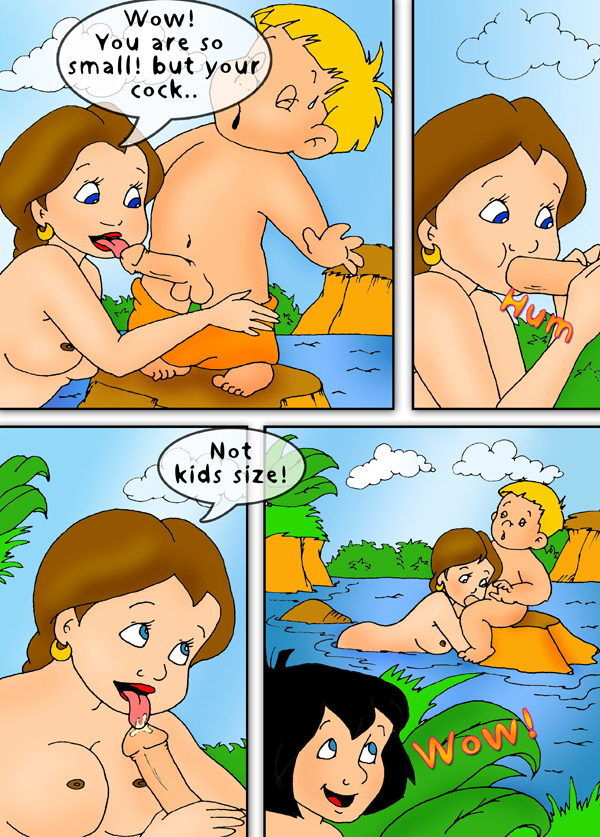 [Drawn-Sex] Mowgli Discover,Cartoon page 3
