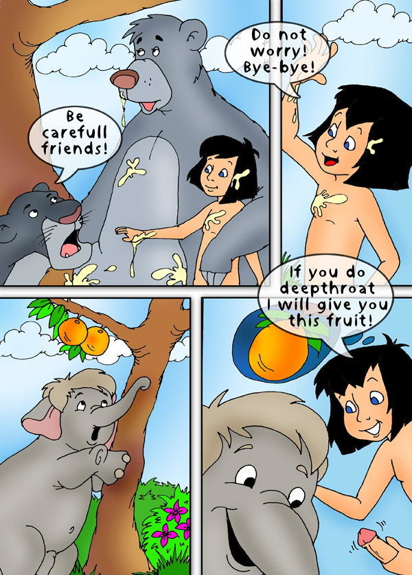 [Drawn-Sex] Mowgli Discover,Cartoon page 8
