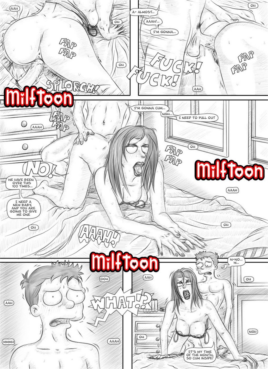 Simpsons - So big and hard,Milftoon page 9