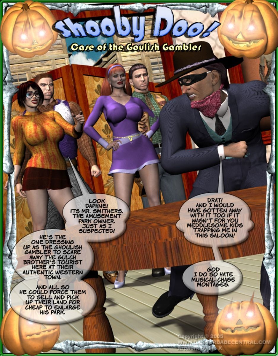 Scooby Doo - Case of the Goulish Gambler page 1