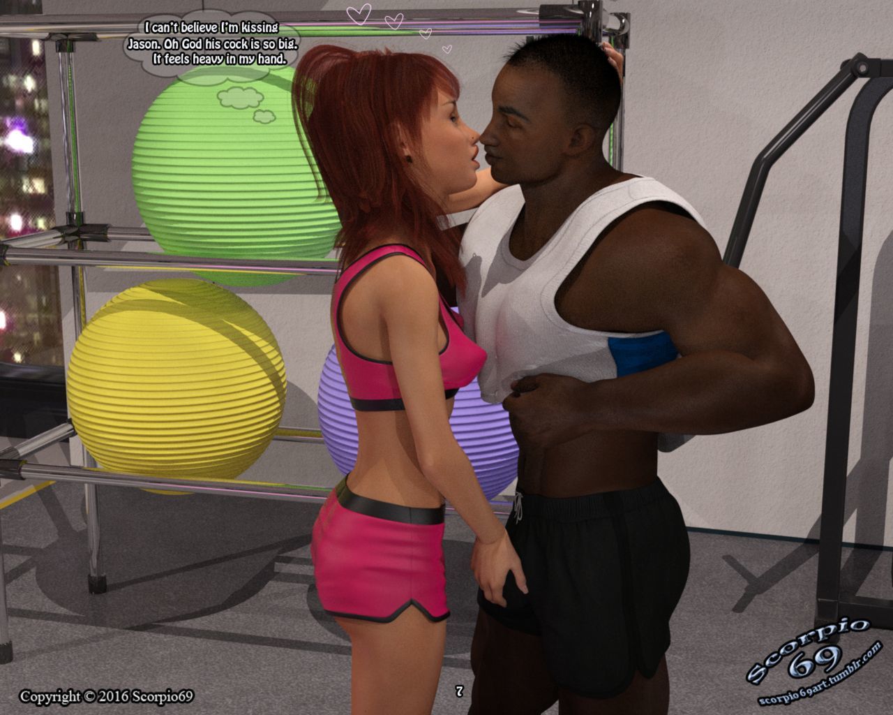 Scorpio69 - The Gym Encounter - Taboo Tales page 9