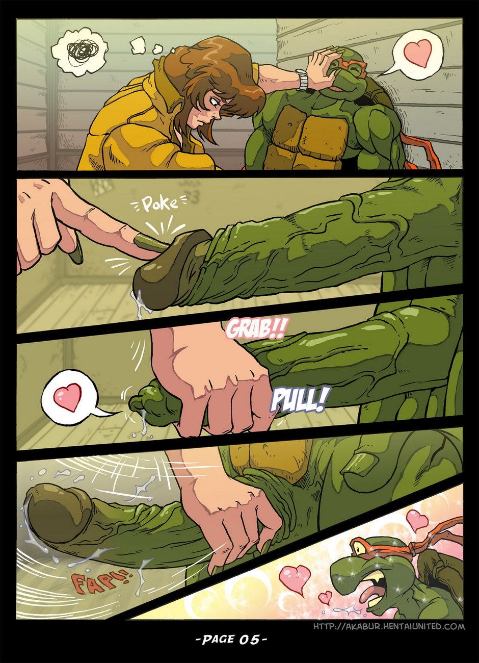 Teenage Mutant Ninja Turtles - Slut From Channel Six page 6