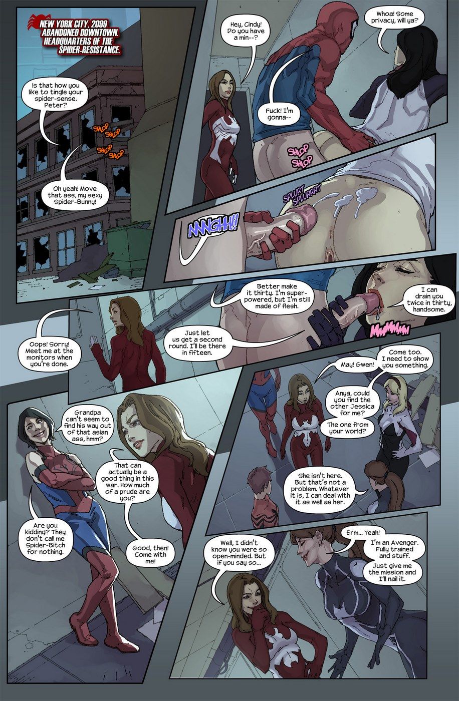 SpiderVerse - Hunt For Inheritors Tracy Scops page 3