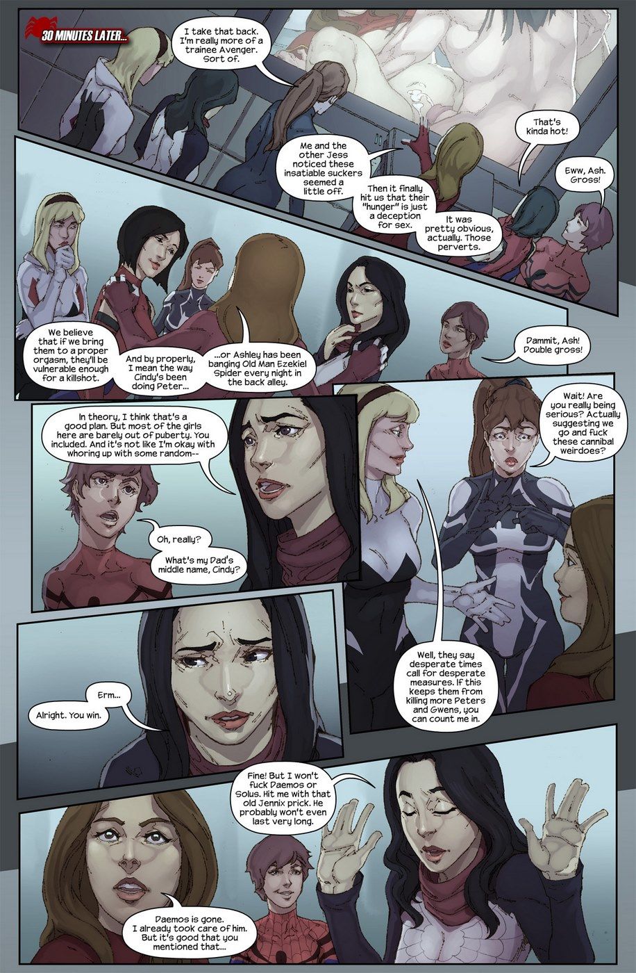 SpiderVerse - Hunt For Inheritors Tracy Scops page 4