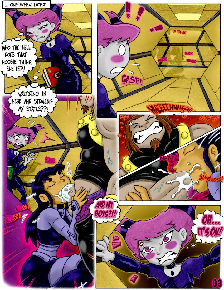 [DTiberius] Queen of the Hive,Hentai page 4