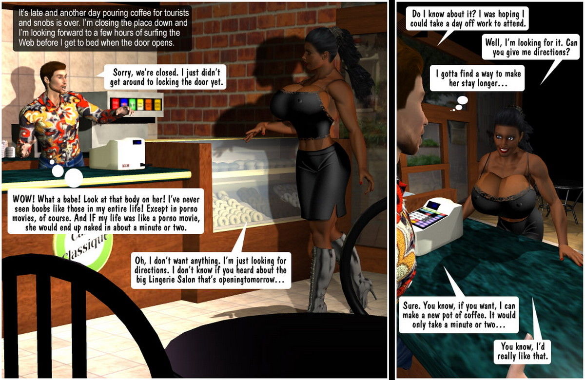 Entropy - Big Girl Lost Regine and Truman Ebony page 1