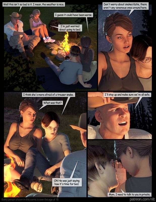 NLT - Family Hike,3D Incest sex page 10
