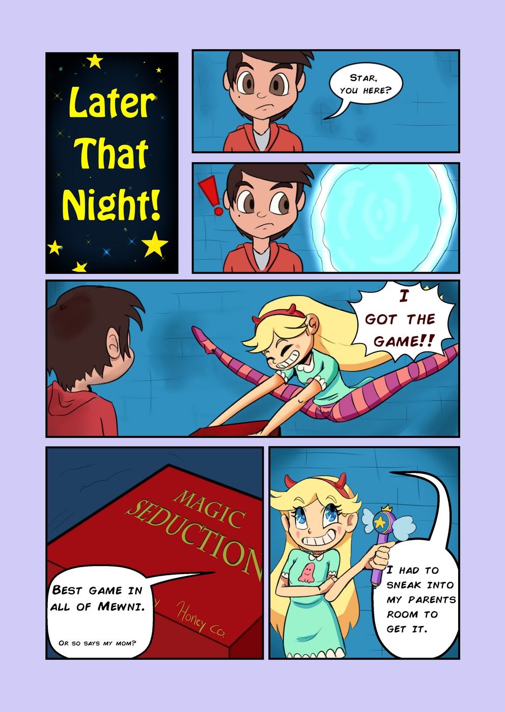 [Honeyshot] Star Vs The Forces Of Evil - Stars Board Game page 3