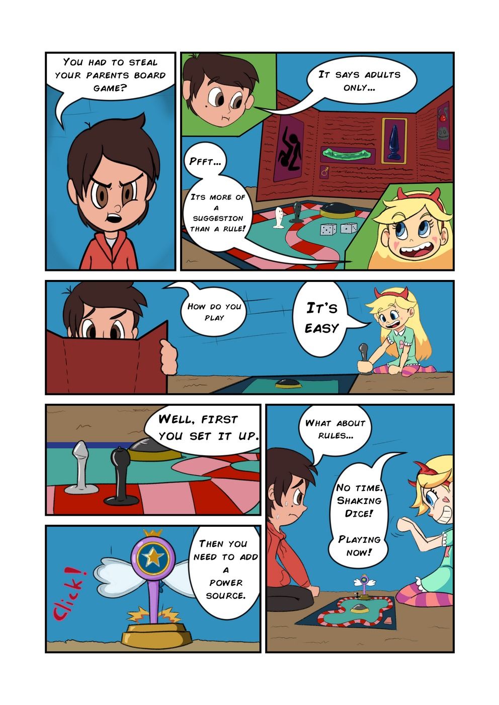 [Honeyshot] Star Vs The Forces Of Evil - Stars Board Game page 4