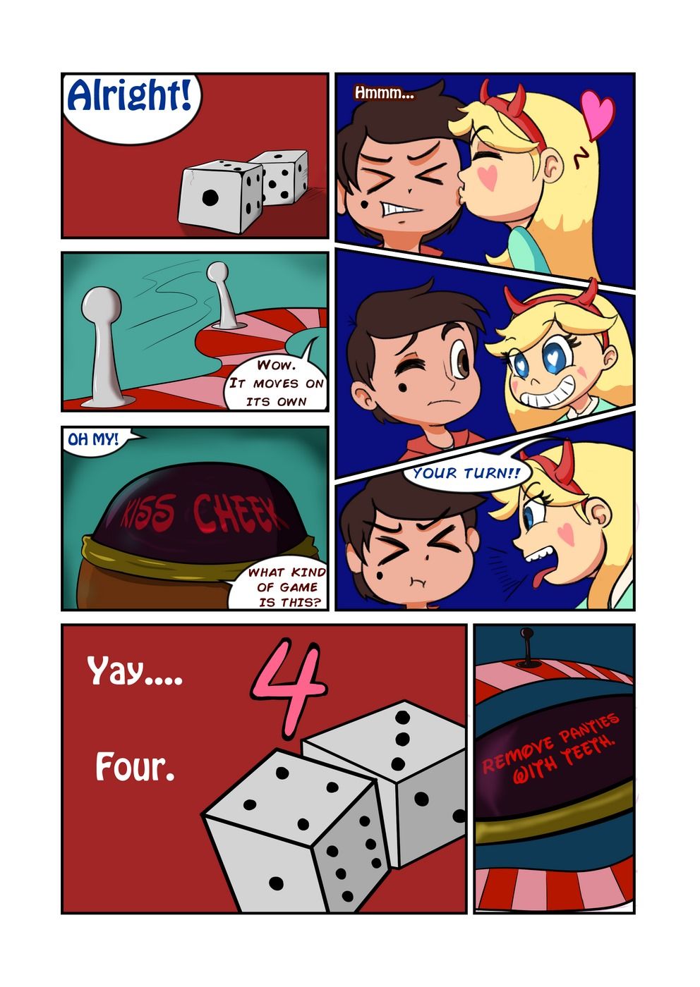 [Honeyshot] Star Vs The Forces Of Evil - Stars Board Game page 5