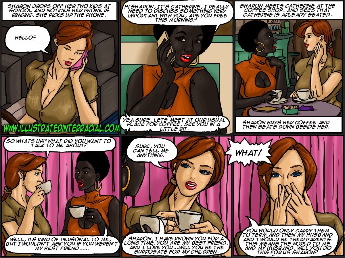 Illustrated interracial - The Surrogate page 2