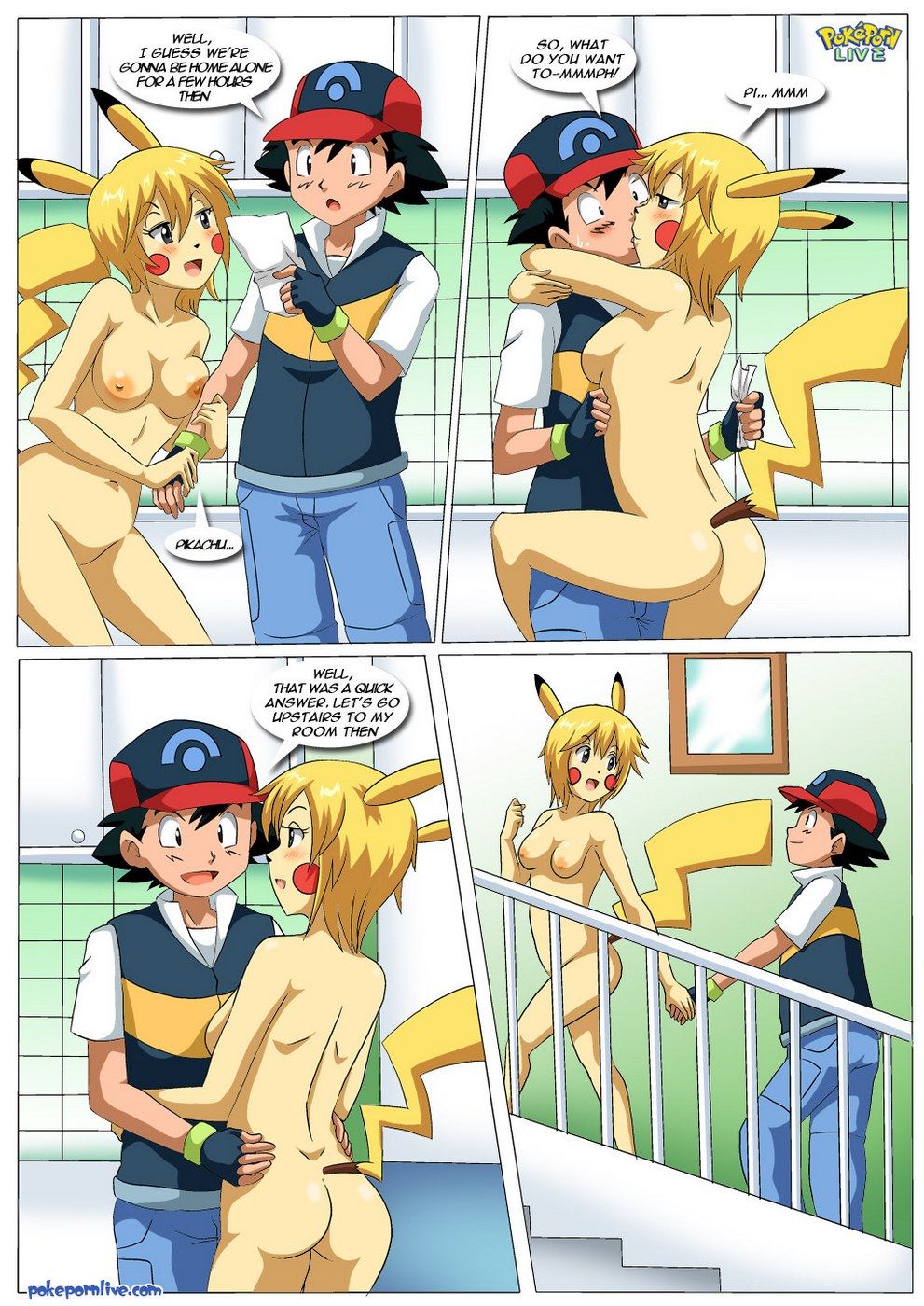 PalComix,What happens in pallet town - Pokemon page 3