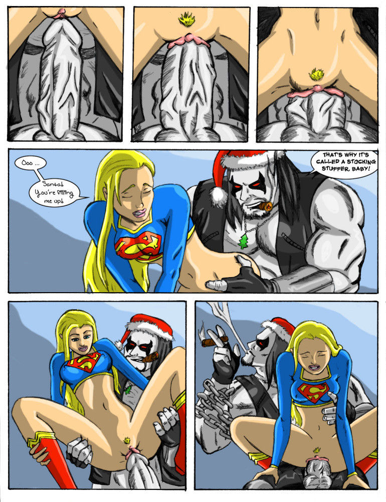 Lobo - Happy Holidays,DC Superheroes page 4