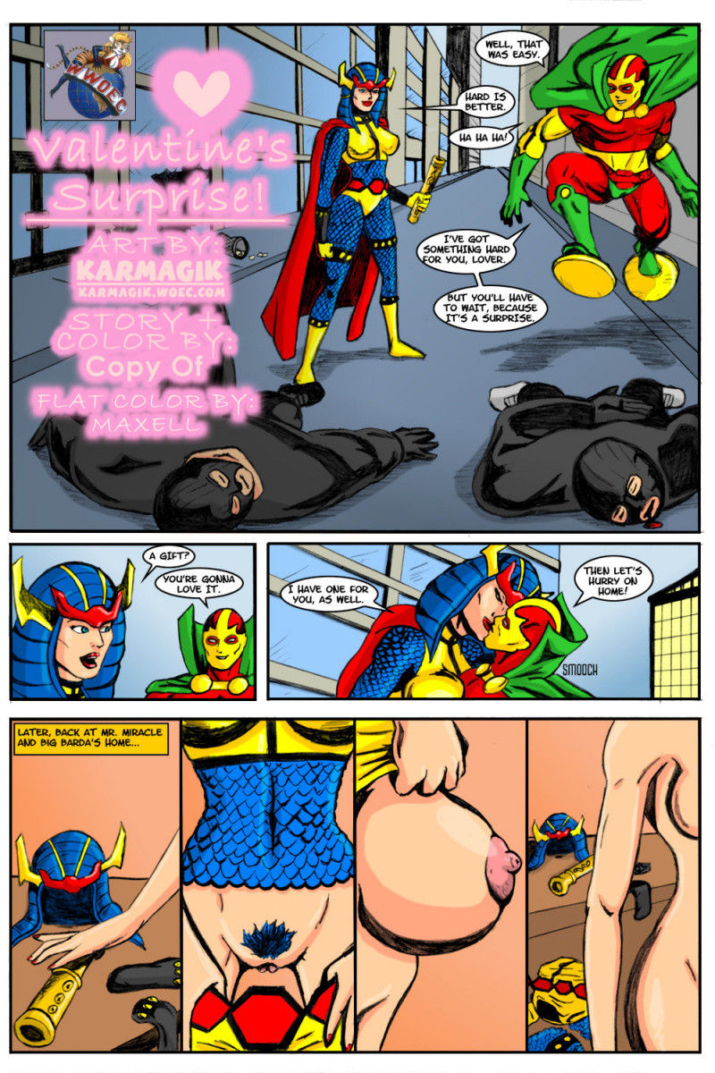 Lobo - Happy Holidays,DC Superheroes page 7