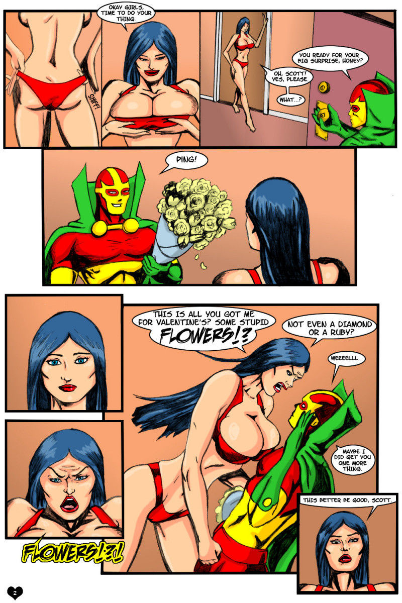 Lobo - Happy Holidays,DC Superheroes page 8