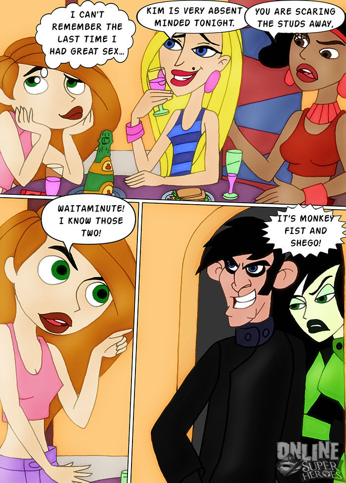 Kim Possible In the Rest Room page 1