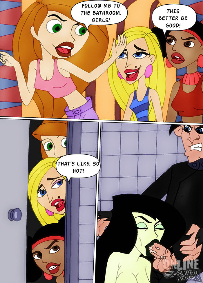 Kim Possible In the Rest Room page 4