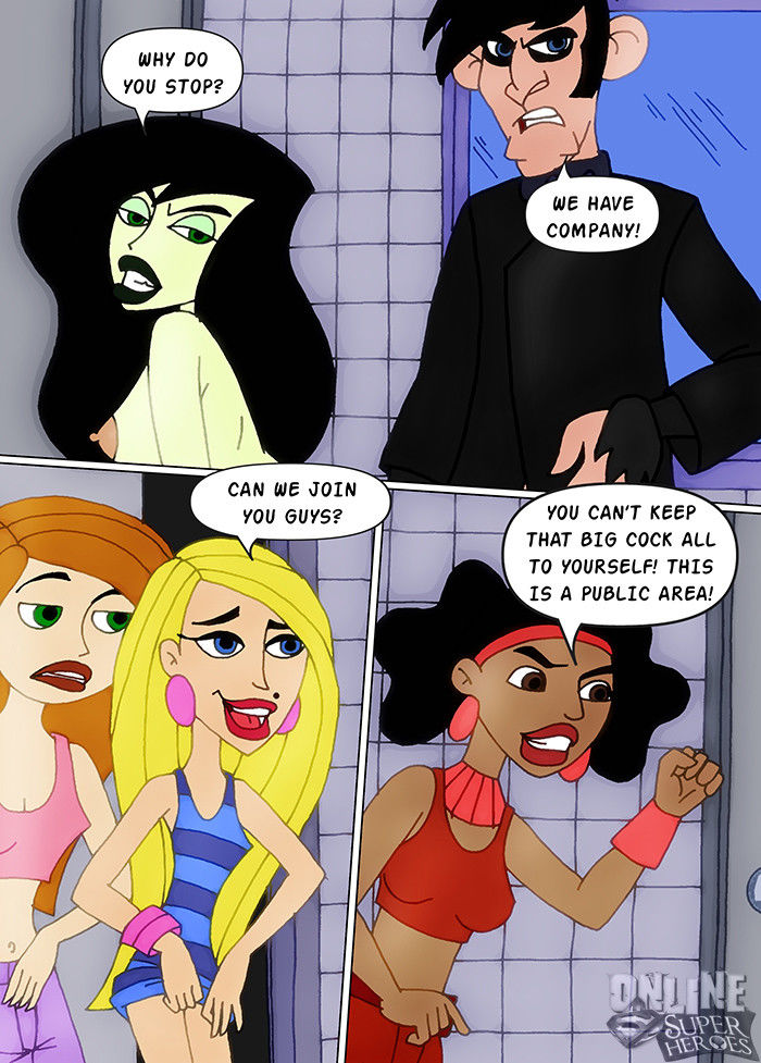 Kim Possible In the Rest Room page 6