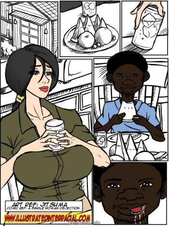No Words-Illustrated interracial cover