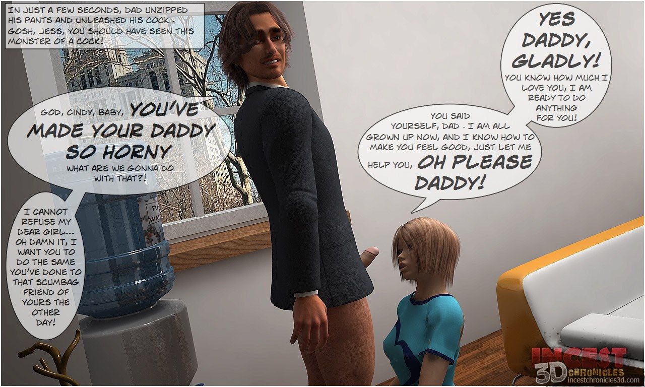 IncestChronicles3D - Daddy's Birthday,Incest page 25