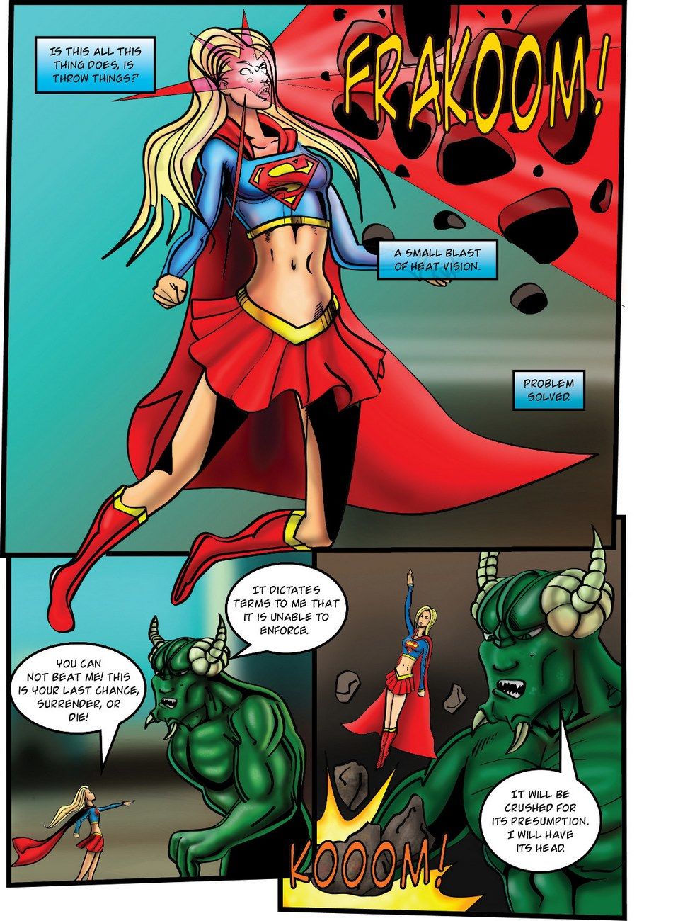 Supergirl Demonic Bloodsport,XXX Sex page 7