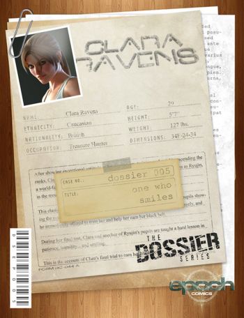 The Dossier 5 - Epoch, Tomb Raider Sex cover