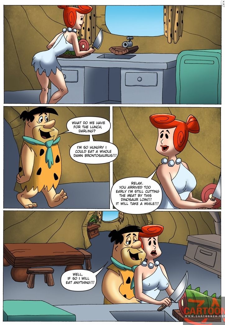 [Cartoonza] The Flintstones - Good Lunch page 1