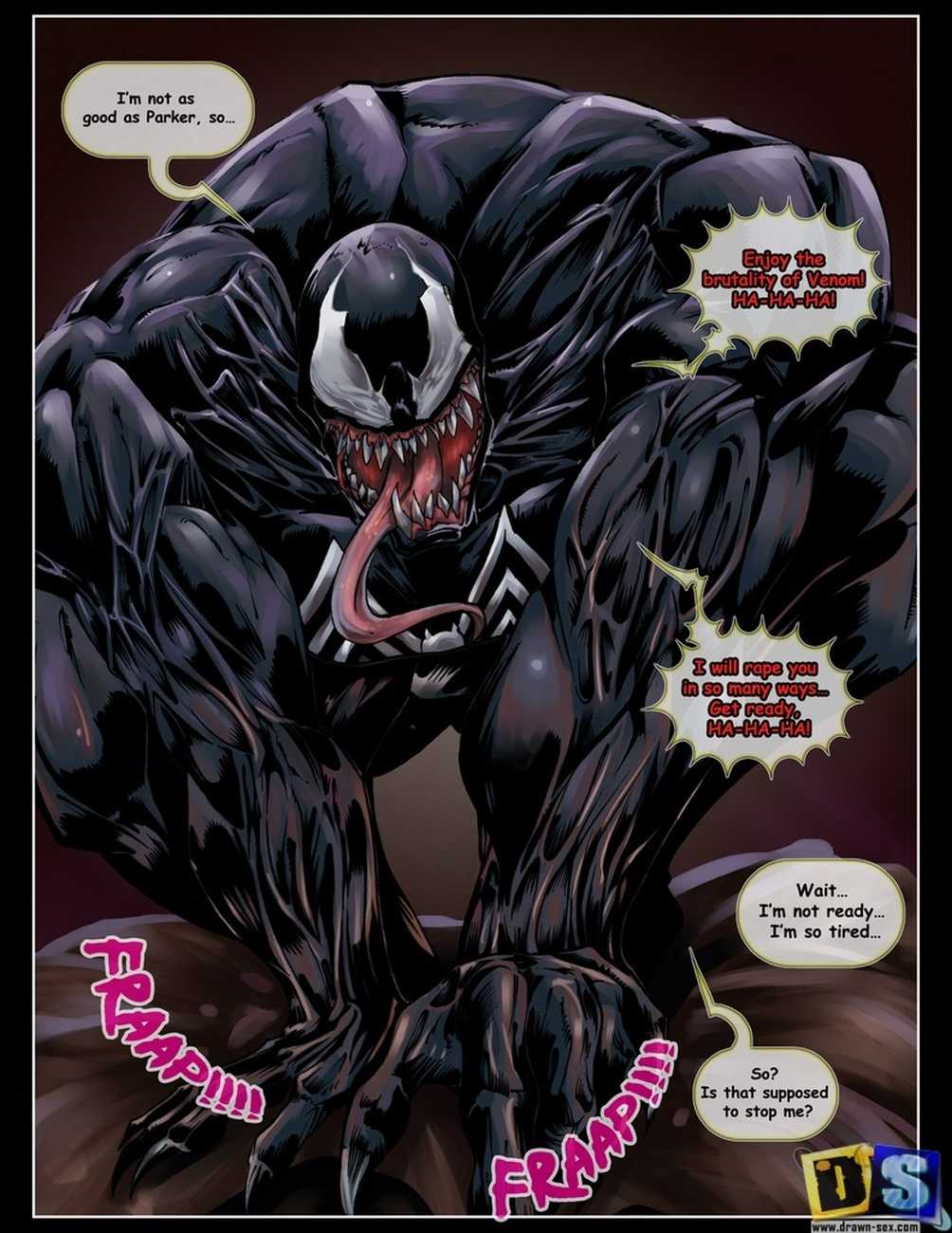 Power Girl vs Venom page 4