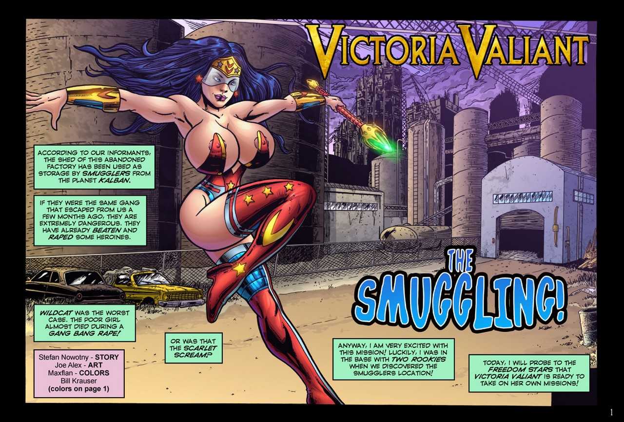 Victoria Valiant - The Smuggling page 1