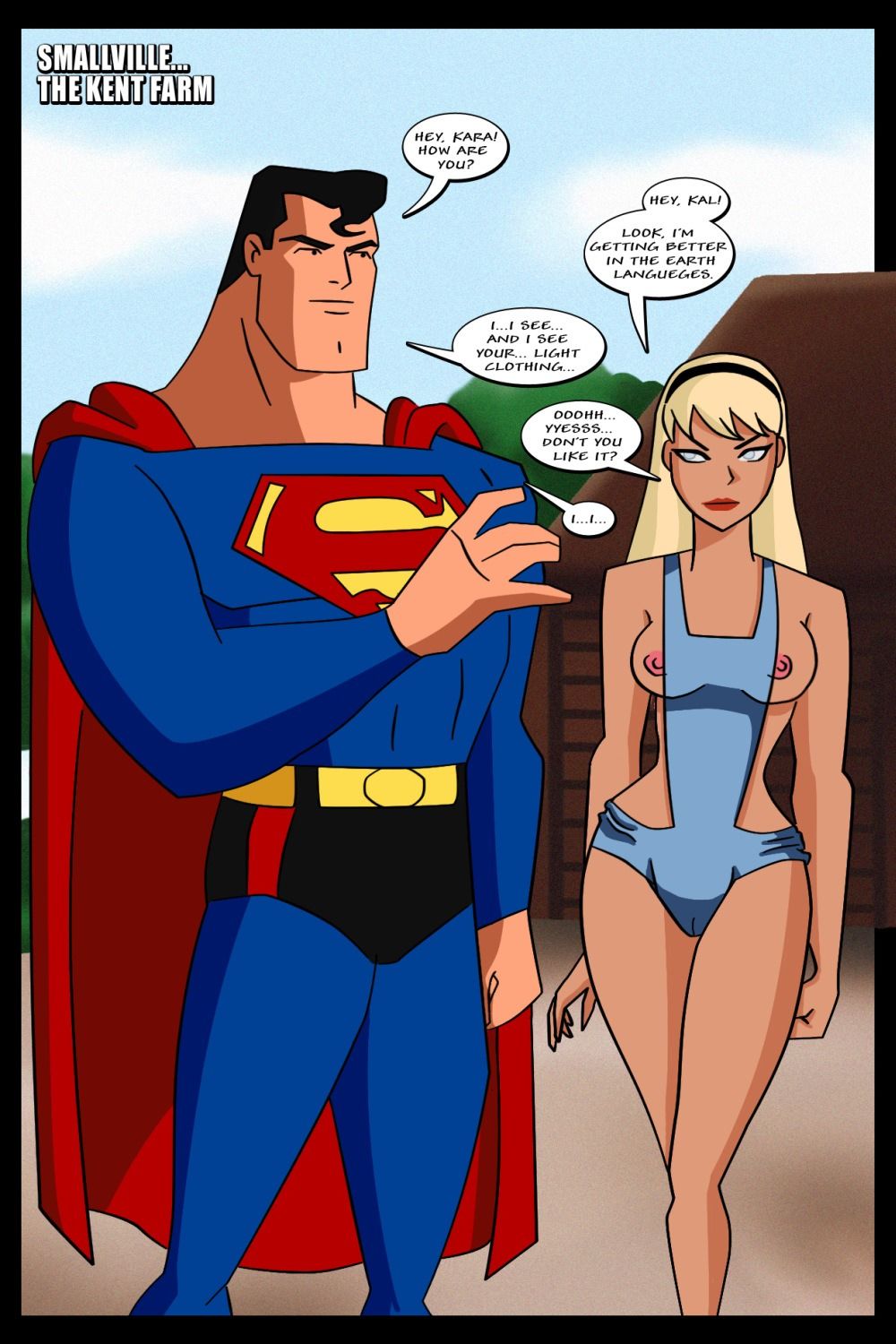 Hent-Supergirl Adventures Ch. 2-Horny Little Girl (Superman) page 2