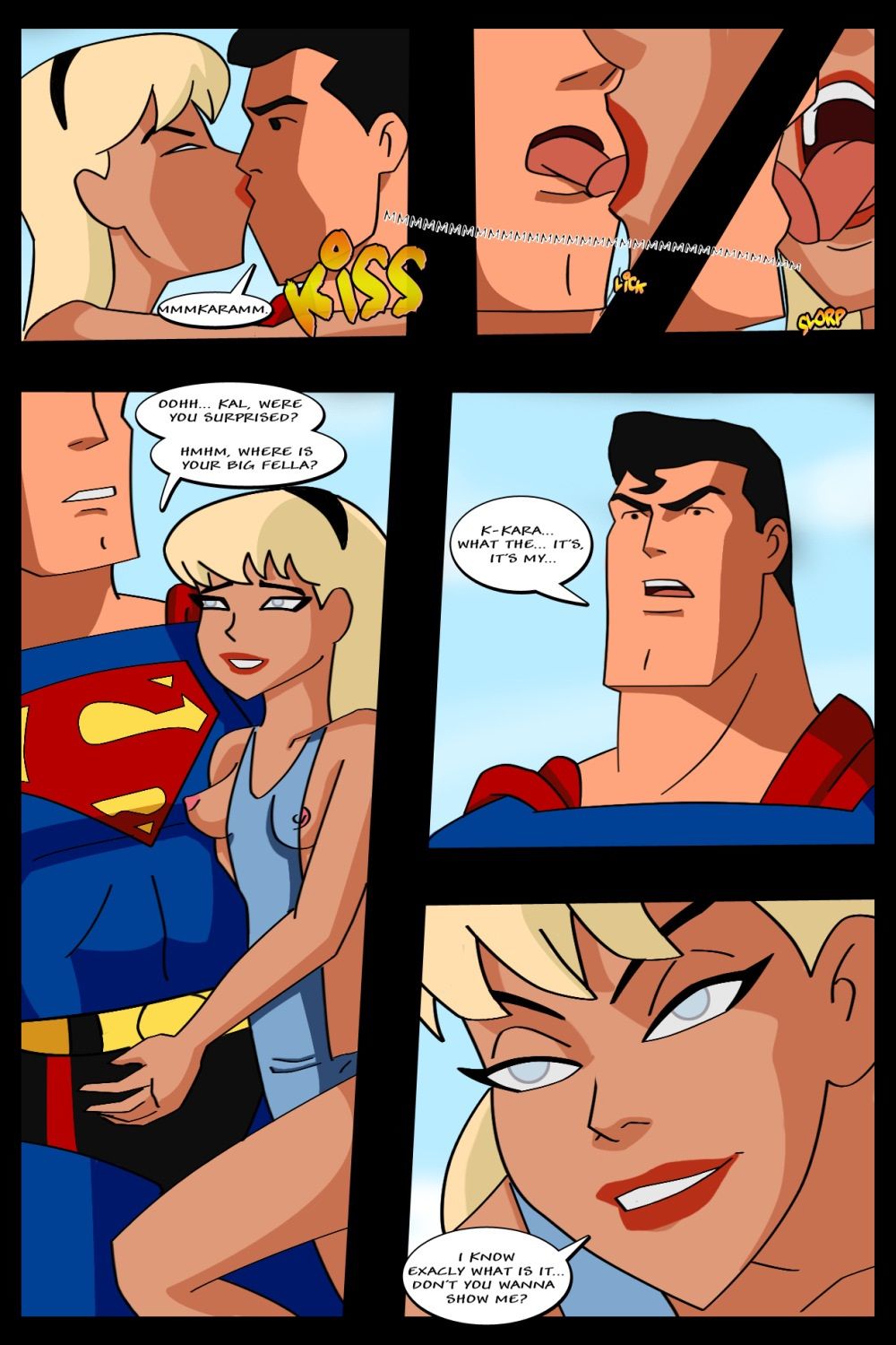 Hent-Supergirl Adventures Ch. 2-Horny Little Girl (Superman) page 4