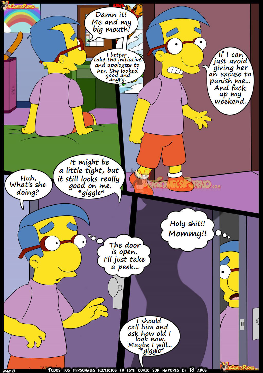 Croc, Los Simpsons 6 - Old Habit page 9