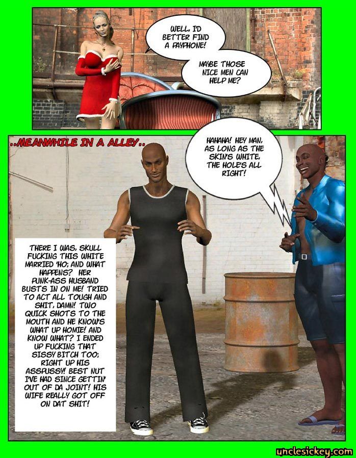 UncleSickey - Lost in Ghetto,3D Interracial page 2