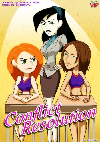 Conflict Resolution - Pal Comix, Kim Possible cover