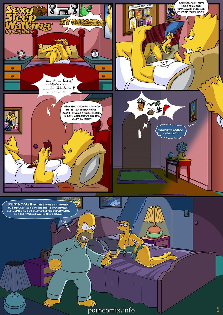 Kogeikun-Sexy Sleep Walking~ Simpsons page 2