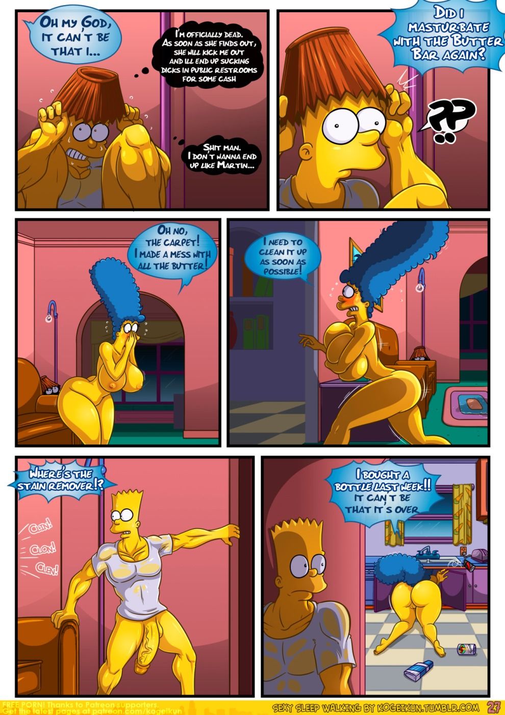 Kogeikun-Sexy Sleep Walking~ Simpsons page 28